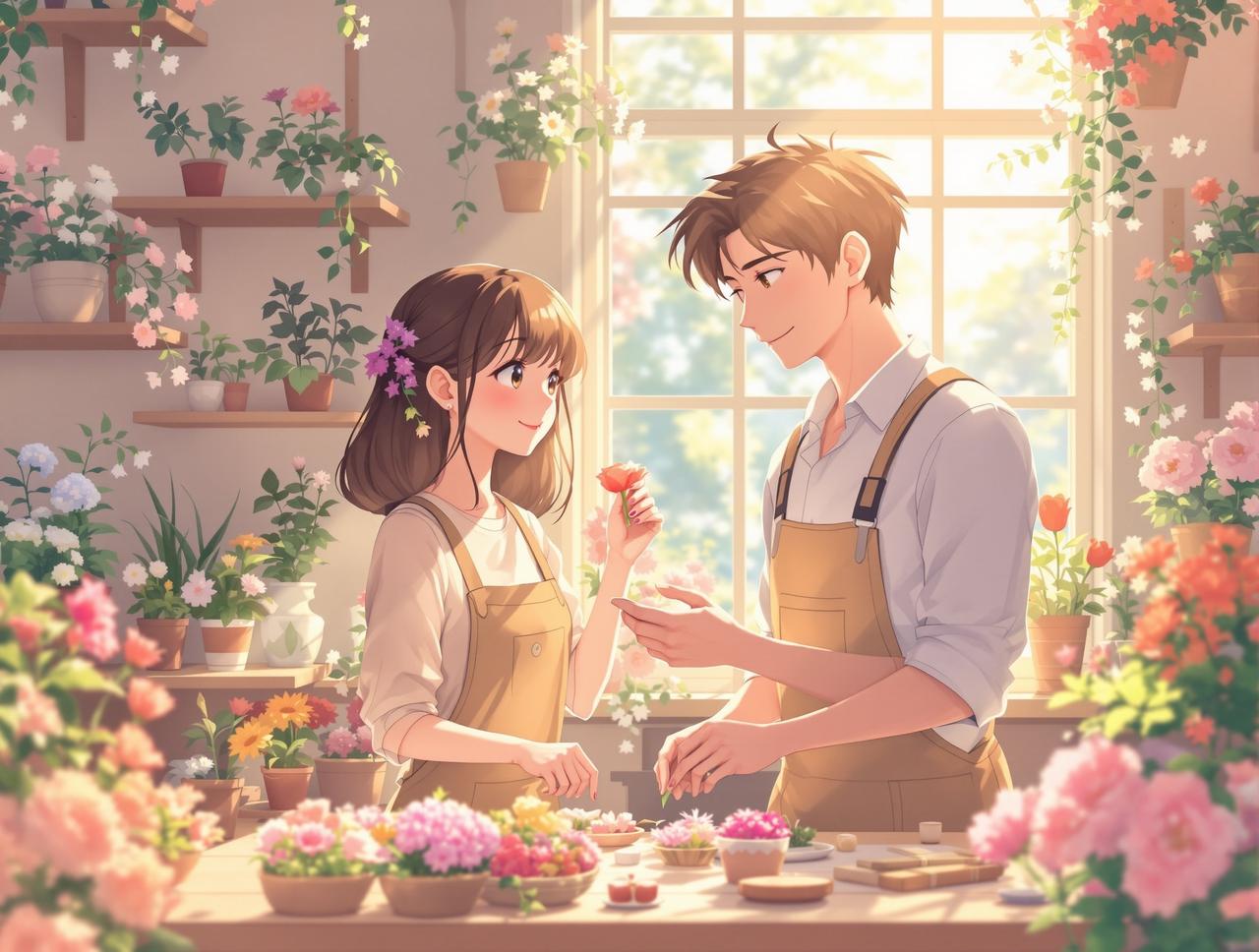红果网页作品 - 花开时节